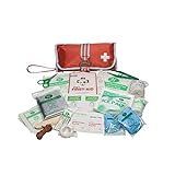 Kurgo Kit di Pronto Soccorso per Cani, Portatile, Kit Medico per Animali Domestici, 50 Pezzi, Misura Unica, Colore Paprika