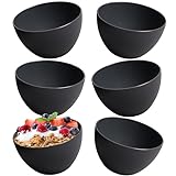 Hausfelder Bowl set di ciotole per cereali da 6 | antirottura | ciotole da 750 ml ciotole da dessert | Set di ciotole in plastica