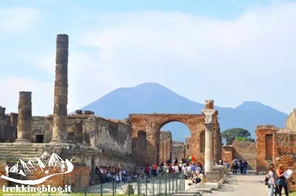 Panoramica Vesuvio da Pompei